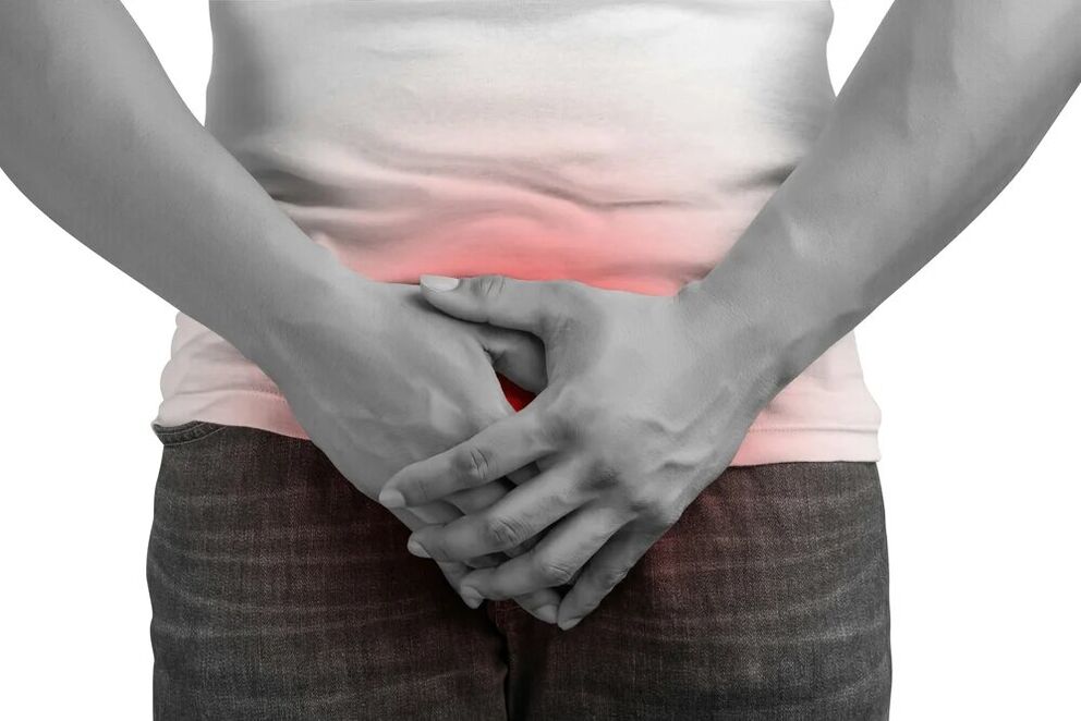 Signs -The sign of prostatitis